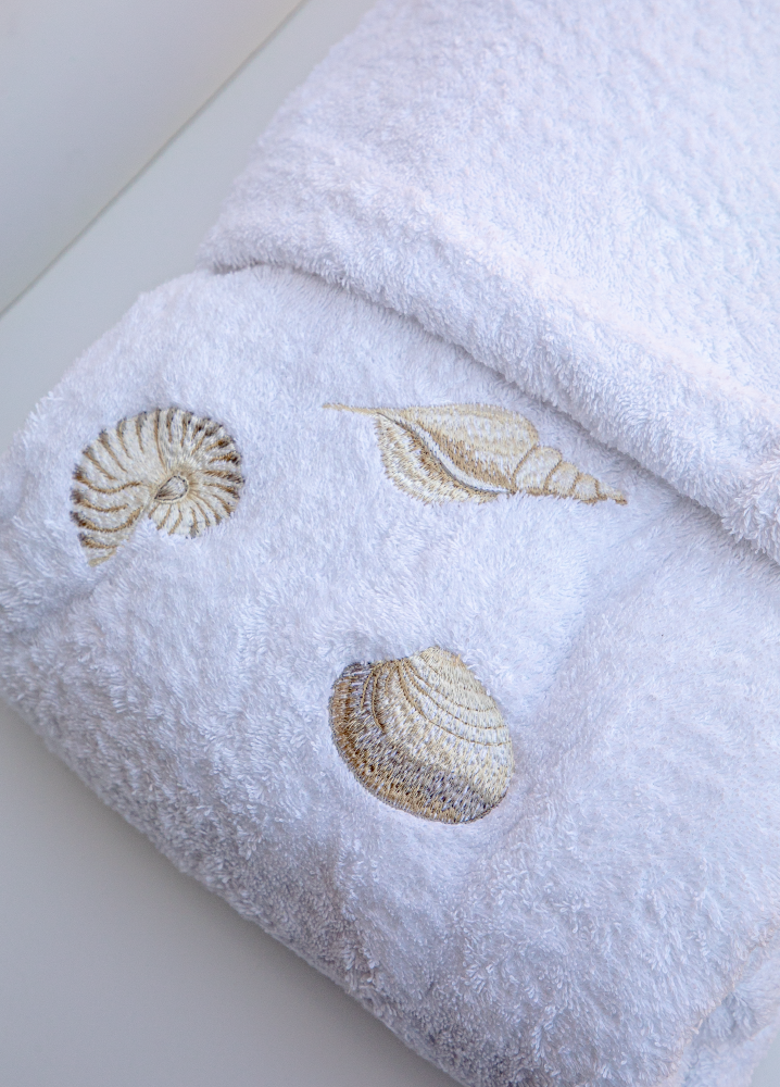 Seashells | Robe + Slipper